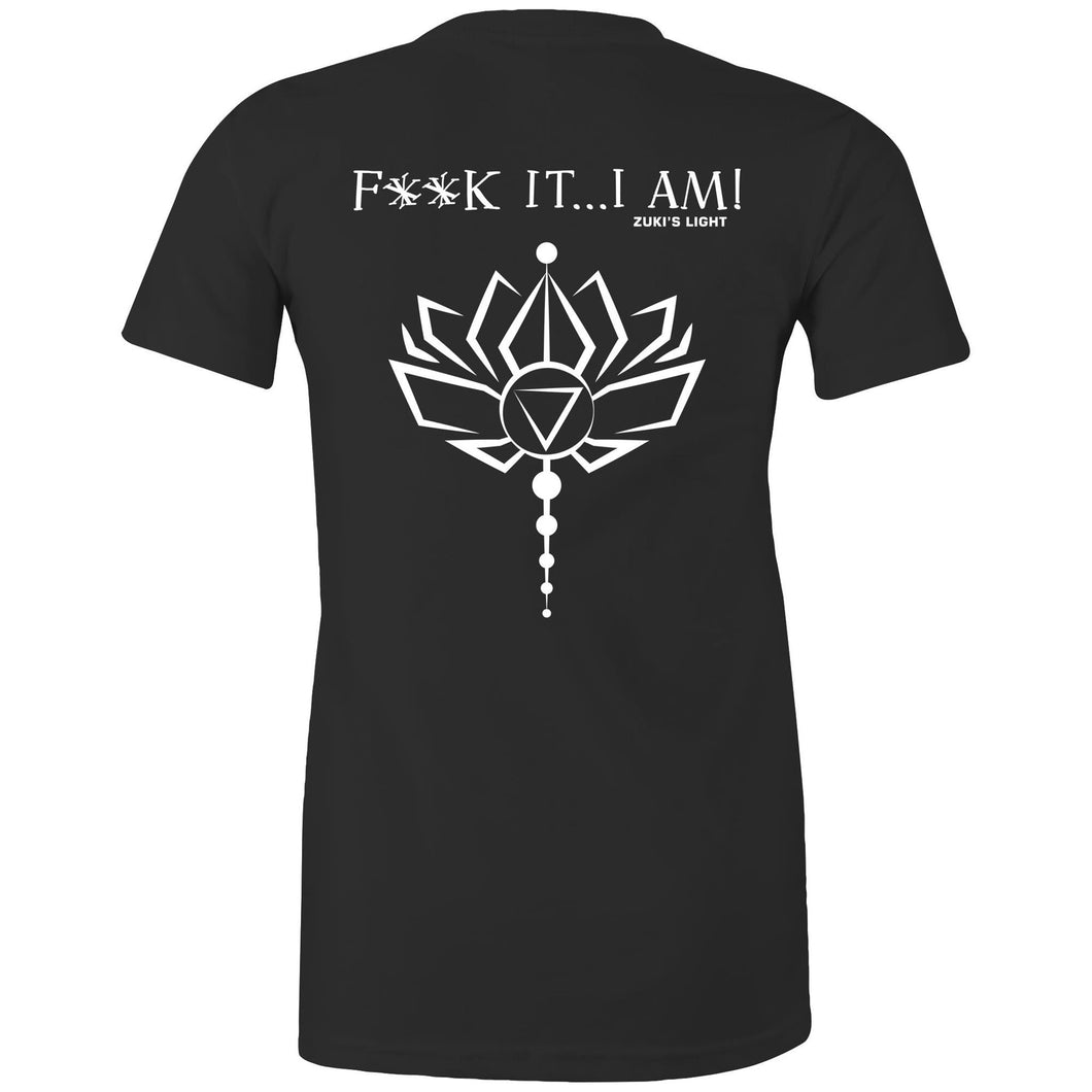 Lotus Flower- F**K It, I AM- AS Colour - Women's Maple Tee