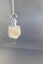 Load image into Gallery viewer, Rose Quartz Cho Ku Rei Crystal Pendulum
