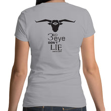 Load image into Gallery viewer, Bull Horn Black Font- AS Colour Mali - Womens Scoop Neck T-Shirt
