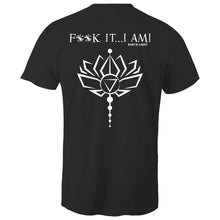 Load image into Gallery viewer, Lotus Flower - F**K It, I AM - AS Colour Staple - Mens/Unisex T-Shirt
