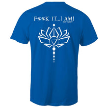 Load image into Gallery viewer, Lotus Flower - F**K It, I AM - AS Colour Staple - Mens/Unisex T-Shirt
