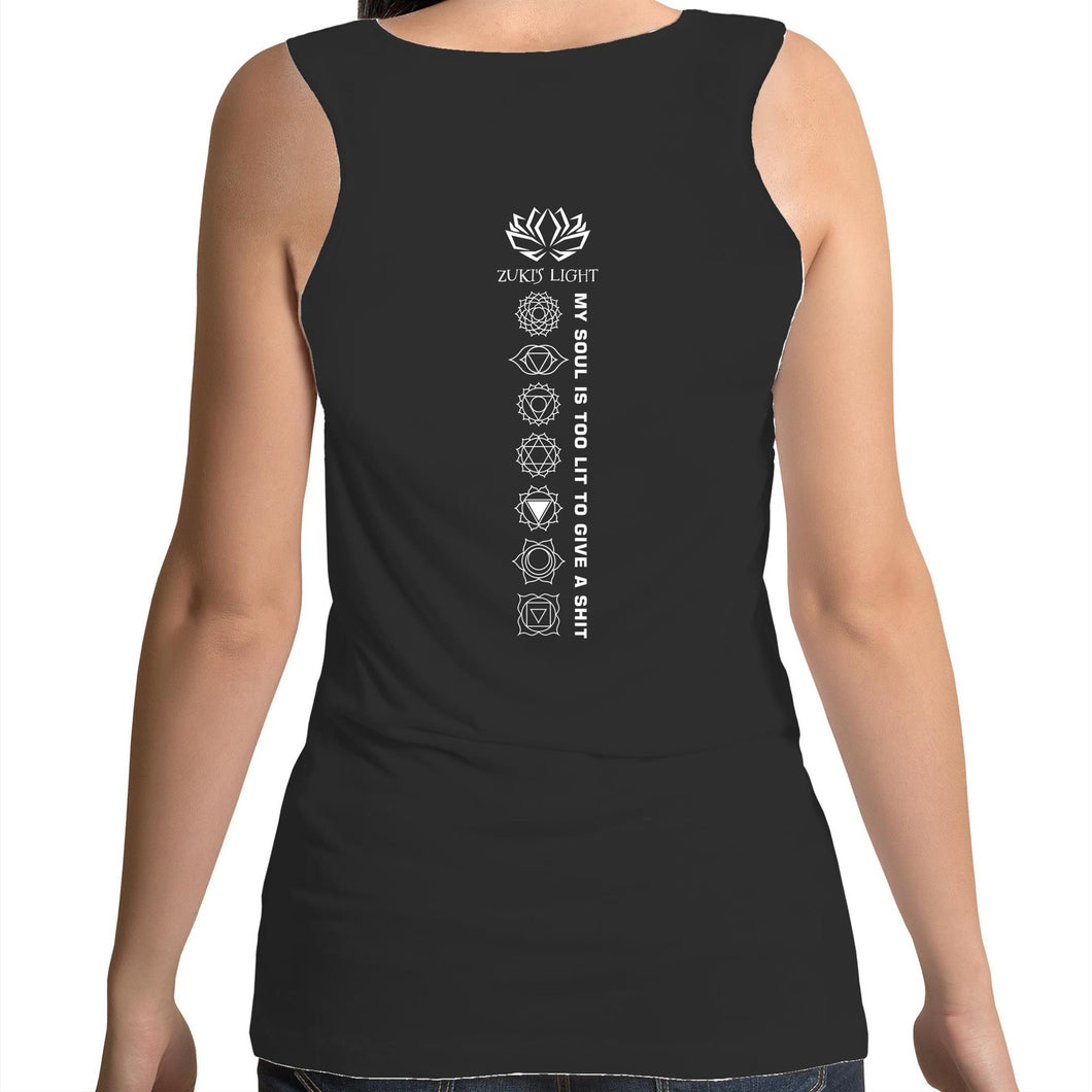 Chakra Design -AS Colour Tulip - Womens Singlet