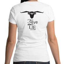 Load image into Gallery viewer, Bull Horn Black Font- AS Colour Mali - Womens Scoop Neck T-Shirt
