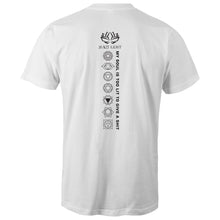 Load image into Gallery viewer, Chakra Design in Black font- AS Colour Staple - Mens T-Shirt
