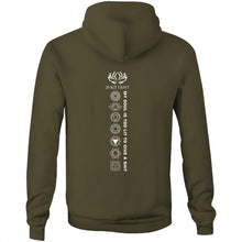 Load image into Gallery viewer, Chakra AS Colour Stencil - Pocket Hoodie Sweatshirt
