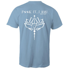 Load image into Gallery viewer, Lotus Flower - F**K It, I AM - AS Colour Staple - Mens/Unisex T-Shirt
