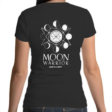 Load image into Gallery viewer, Moon Warrior- AS Colour Mali - Womens Scoop Neck T-Shirt
