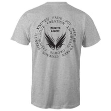 Load image into Gallery viewer, Angel Wing Inspired Words in Black Font- AS Colour Staple - Mens T-Shirt
