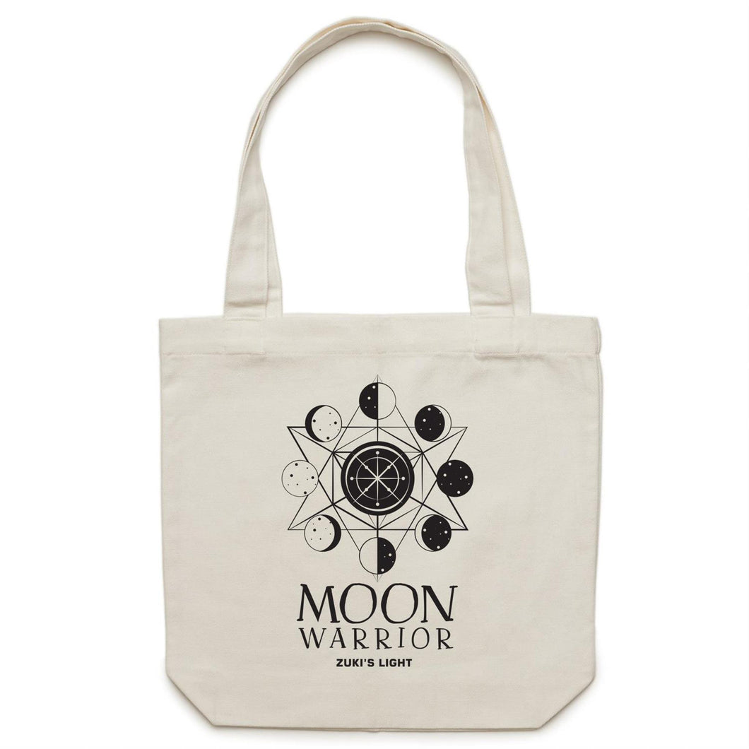 Moon Warrior- AS Colour - Carrie - Canvas Tote Bag