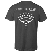 Load image into Gallery viewer, Lotus Flower - F**K It, I AM - AS Colour Staple - Mens/Unisex T-Shirt
